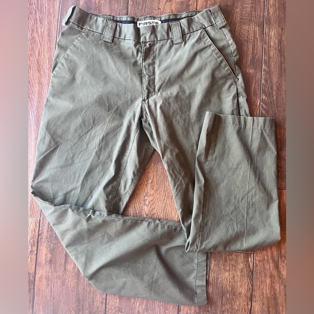 FIRST TACTICAL FLAT FRONT DOCKER STYLE PANTS 36